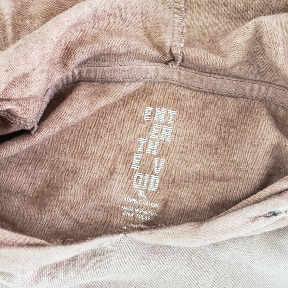 Chocolate Faded ETV Hooded Short Sleeve - Picture 3 of 3